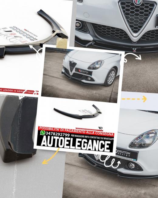 SPLITTER ANTERIORE adatto per V.3 ALFA ROMEO GIULIETTA 2010 - 2020