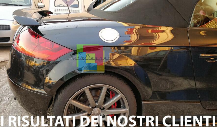 AUDI TT 8J 2006-2014 SPOILER POSTERIORE SUL COFANO LOOK TTS TTRS ALETTONE .-.