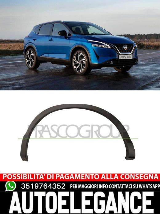 Parafanghino posteriore destro per nissan qashqai 2014 in poi  938284EA0A