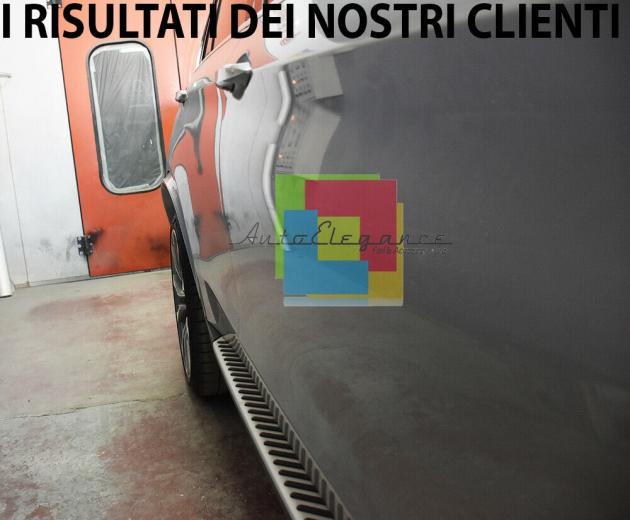 PEDANE LATERALI SOTTOPORTA IN ALLUMINIO / ABS PER BMW X5 F15 2013 IN POI .-1