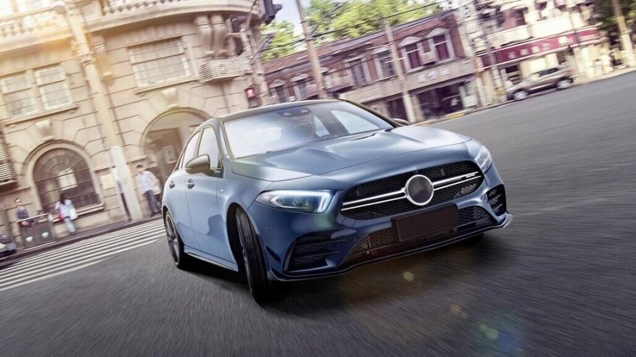 BODYKIT ADATTO PER MERCEDES CLASSE A W177 HB (2018-UP) A45 DESIGN