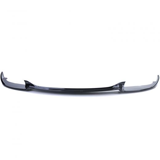 Spoiler anteriore labbro paraurti nero lucido adatto per BMW Serie 5 E60 E61 07-