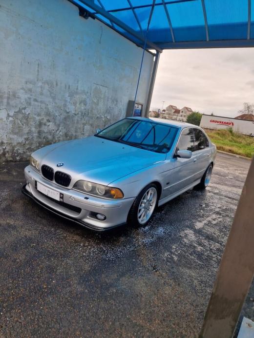 SPLITTER ADATTO PER BMW M5 E39 1995-2003 M M-TECH LOOK NERO LUCIDO