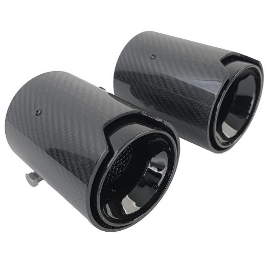 TERMINALI IN CARBONIO ADATTI PER BMW SERIE 2 F22 F23 LOOK SPORTIVO