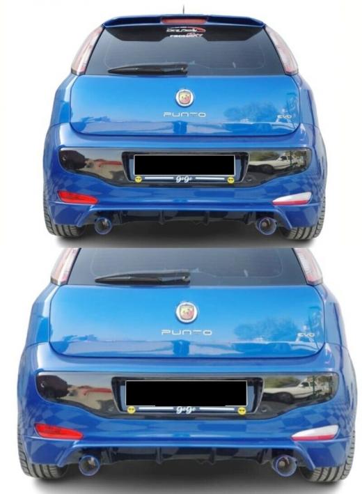 FIAT GRANDE PUNTO EVO DIFFUSORE POSTERIORE SOTTO PARAUTI SPORTIVO ABS 00