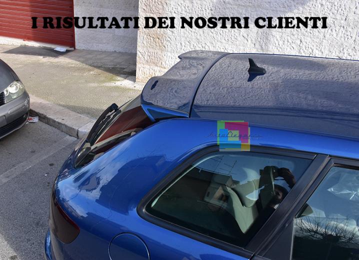 AUDI A3 8P SPORTBACK 2005-2012 SPOILER POSTERIORE SUL TETTO LOOK RS3
