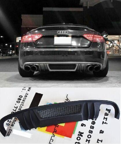 Dunst Audi A5 Coupe 2007-2011 Diffusor Unten Sto&szlig;stange Hinten / Look S5