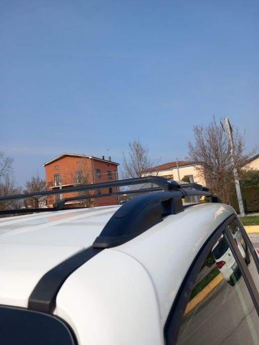 MANCORRENTI PORTAPACCHI NERI ADATTI PER JEEP RENEGADE 2014 - 2023