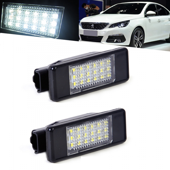 LED KENNZEICHENBELEUCHTUNG PASSEND F&Uuml;R FIAT SCUDO 270 272 KASTEN AB 2007 ULYSSE