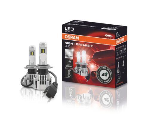 Lampadina LED OSRAM Night Breaker H7 +220% faro stradale legale 6000k