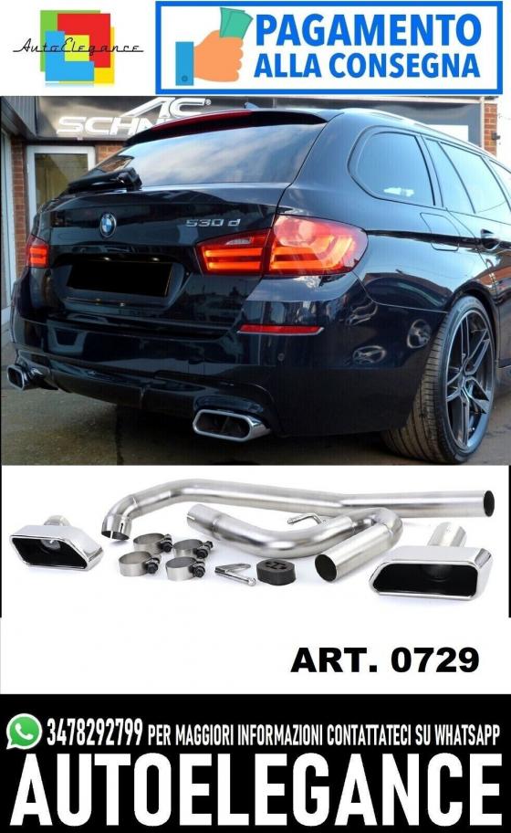 SCARICO TERMINALI ADATTI PER BMW SERIE 5 F10 F11 M 2011-2017 +