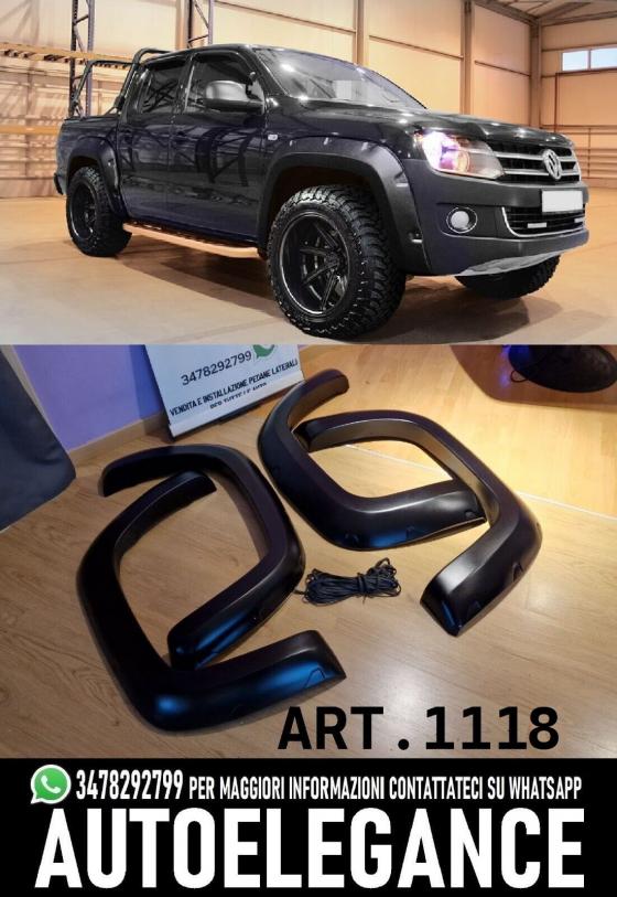 PARAFANGHI ALLARGATI ADATTO PER VW AMAROK 2016-2022 LOOK SPORTIVO