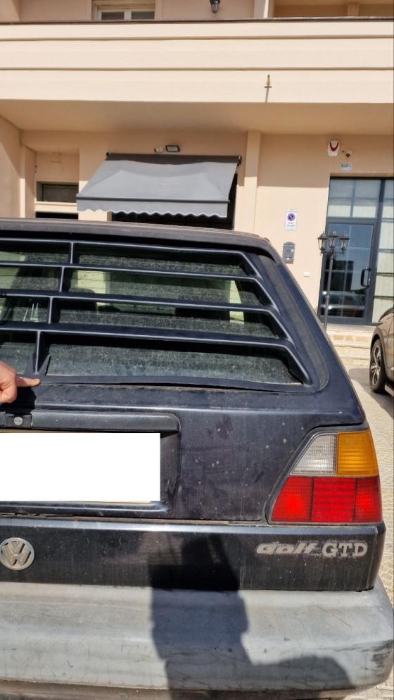 GRIGLIA LUNOTTO ADATTA PER VW GOLF 2 MK2 GTI GTD GREZZO