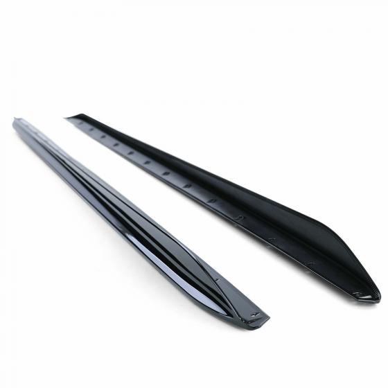 SOTTO MINIGONNE ADATTE PER BMW SERIE 3 G20 NERO LUCIDO ABS-.-