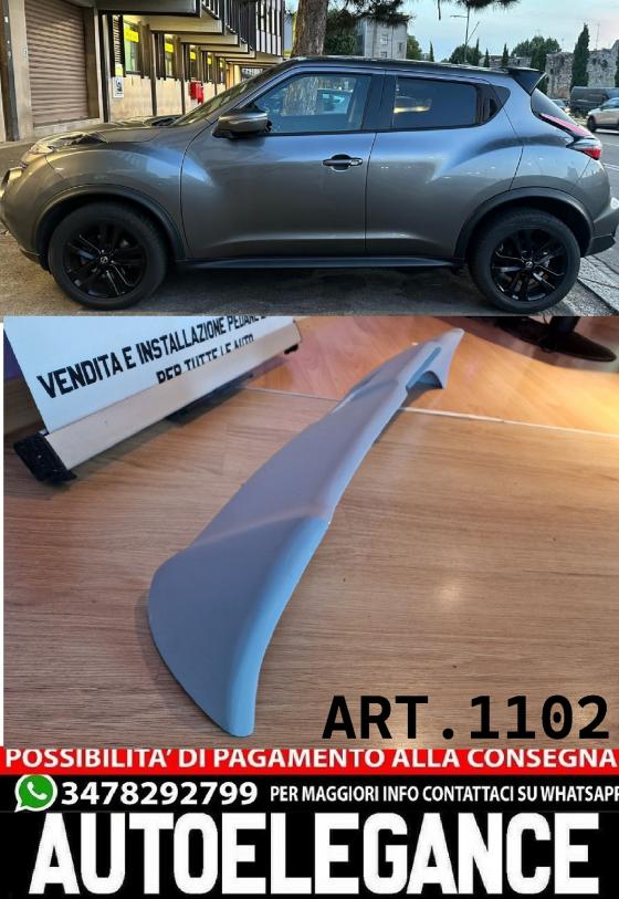 SPOILER TETTO ADATTO PER NISSAN JUKE 2010-2019 LOOK ELITE GREZZO