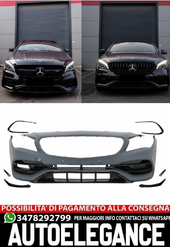 Paraurti anteriore adatto per Mercedes W117 X117 CLA (2013-2018) CLA45 Design