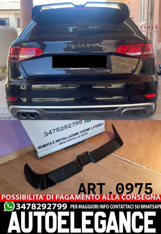 SPOILER A3 8V 2012-2020 SPORTBACK LOOK OETTINGER NERO LUCIDO
