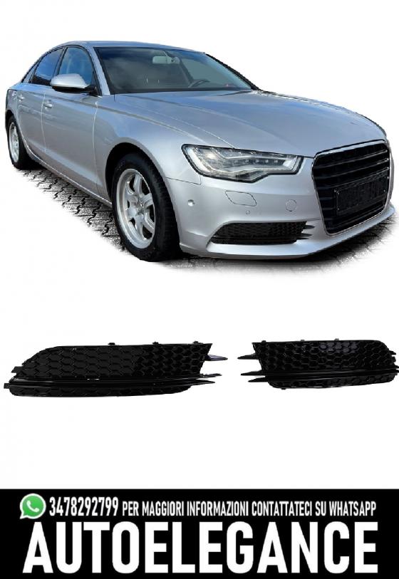 GRIGLIE FENDINEBBIA ADATTE PER AUDI A6 4G C7 AVANT BERLINA 2011-2014 LED DIURNA