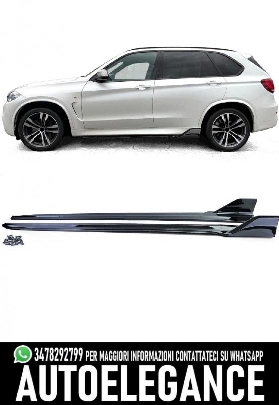 MINIGONNE LATERALI ADATTE PER BMW X5 F15 2013-2018 LOOK SPORTIVO