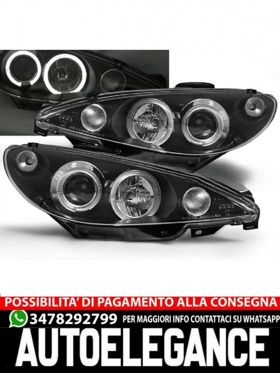 FARI ANGEL EYES NERO ADATTI COMPATIBILI PER PEUGEOT 206 10.98-02