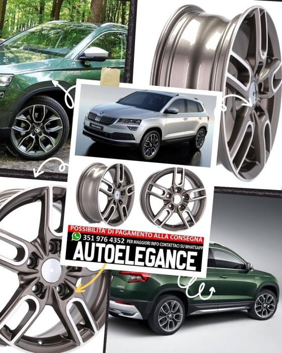 CERCHI CERCHIO IN LEGA 15"Adatto per AUDI SEAT SKODA VW