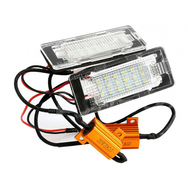 LED LICENSE PLATE LIGHT SUITABLE FOR VW CADDY 4 SAA SAH FROM 2015