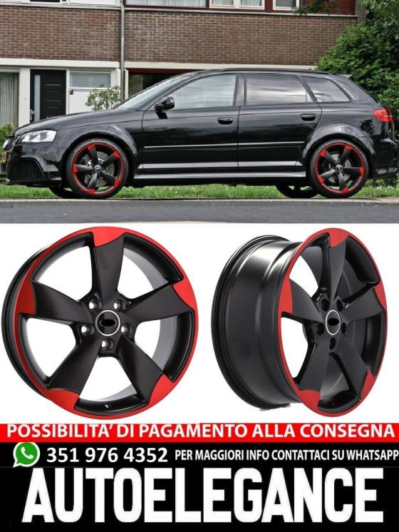 CERCHI CERCHIO IN LEGA 18"Adatto per AUDI