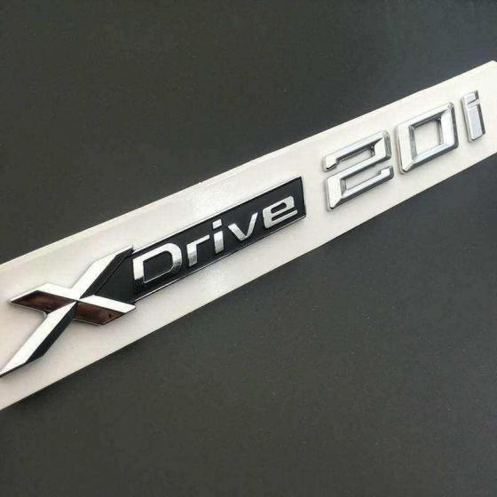 BMW X3 X4 X5 X5 COPPIA LOGHI DECORATIVI X DRIVE 2 0 ADESIVI 3M ACCIAIO INOX