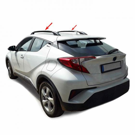TOYOTA C-HR 2018+ BARRE SUL TETTO MANCORRENTI NERI