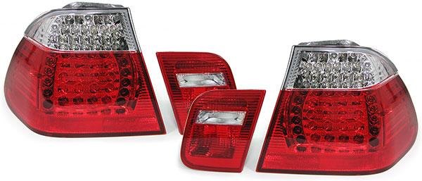BMW SERIE 3 E46 BERLINA 1998-2001 FARI POSTERIORI LED LOOK M3