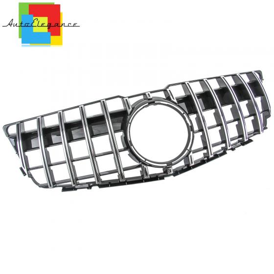 GRIGLIA ANTERIORE MERCEDES CLASSE GLK W204 X204 LOOK GT CROMATO NEWS
