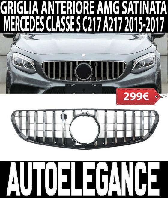 MERCEDES CLASSE S C217 A217 2014-2017 GRIGLIA ANTERIORE DESIGN AMG