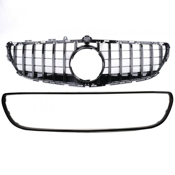 MERCEDES CLS C218 X218 2015-2018 GRIGLIA ANTERIORE DESIGN AMG NERA