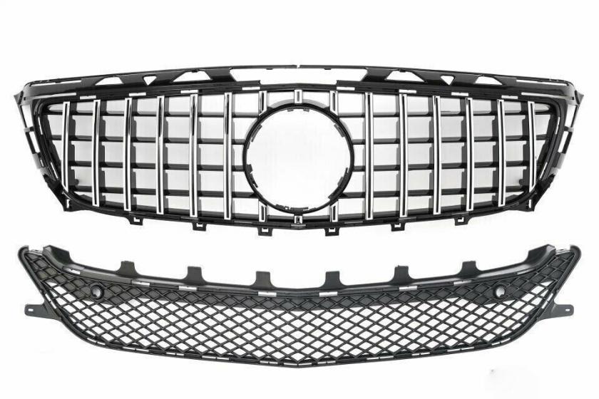 MERCEDES CLS C218 X218 2011-2014 GRIGLIA ANTERIORE DESIGN AMG SATINATA