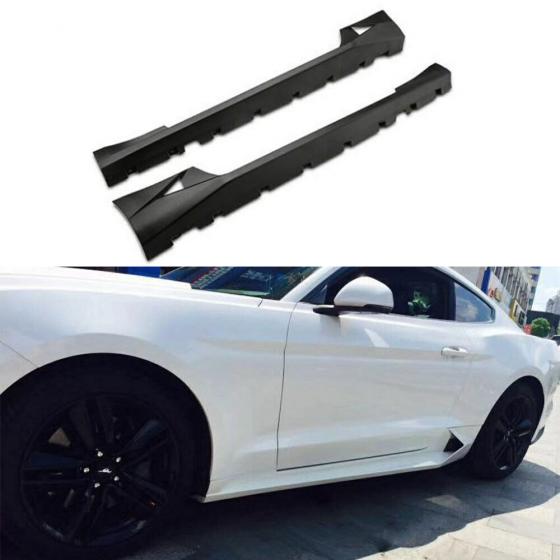 FORD MUSTANG 2015-2017 MINIGONNE LATERALI SOTTO PORTA LOOK GT350