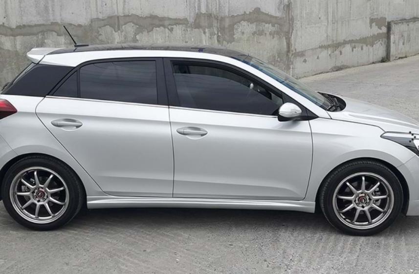 HYUNDAI I20 2014-2018 MINIGONNE LATERALI SOTTO PORTA ABS