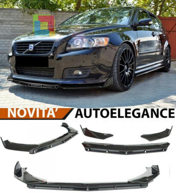 VOLVO V50 SPOILER SOTTO PARAURTI ANTERIORE LOOK SPORTIVO RS ABS SPLITTER