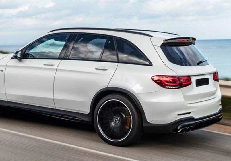 MERCEDES GLC SUV X253 2015+ SPOILER POSTERIORE SUL TETTO LOOK AMG BASSO