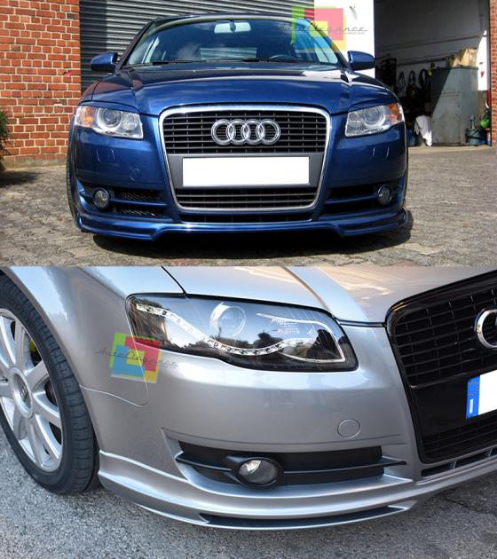 AUDI A4 B7 2004-2007 SOTTO PARAURTI ANTERIORE LOOK S4