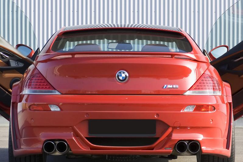 BMW SERIE 6 E63 2003-2010 SPOILER SUL LUNOTTO POSTERIORE LOOK TUNING