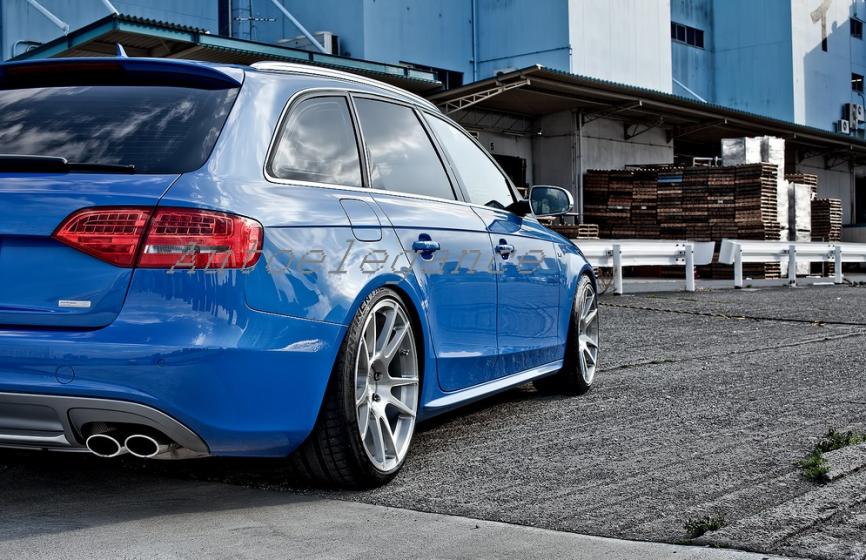 AUDI A4 B8 8K 2008-2014 AVANT SPOILER POSTERIORE SUL TETTO LOOK S-LINE S4