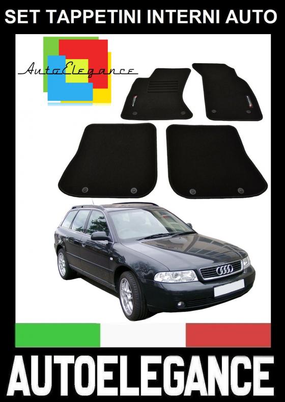AUDI A4 B5 8D AVANT 1994-1999 SET TAPPETINI IN MOQUETTE DI ALTA QUALITA  SPECIFICO