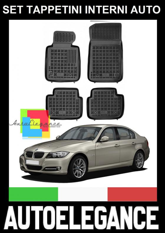 BMW SERIE 3 E90 E91 SET TAPPETINI IN GOMMA DI ALTA QUALITA  SPECIFICO