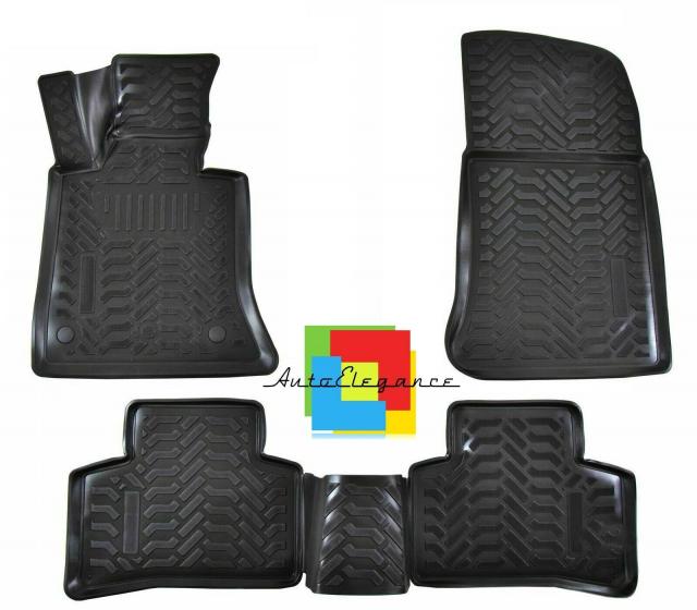 MERCEDES GLK X204 2008-2016 SET TAPPETINI IN GOMMA DI ALTA QUALITA  SPECIFICO