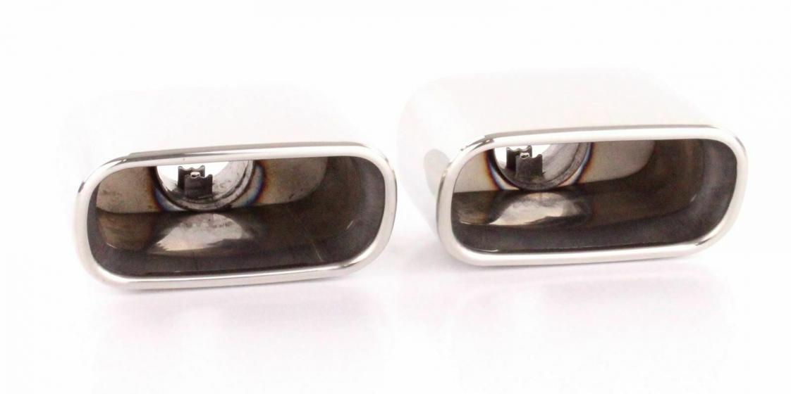 BMW X5 E53 1999-2006 TERMINALI DI SCARICO CROMATI ACCIAIO INOX