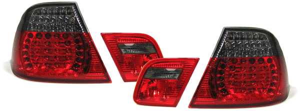 BMW SERIE 3 CABRIO E46 2000-2007 FARI POSTERIORI LED FUME LOOK M3