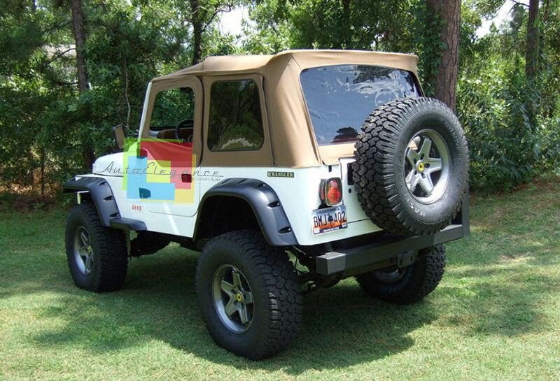 Set Schutzbleche Radl&auml;ufe Seitenlichter Erweitert 15 CM Jeep Wrangler Yj