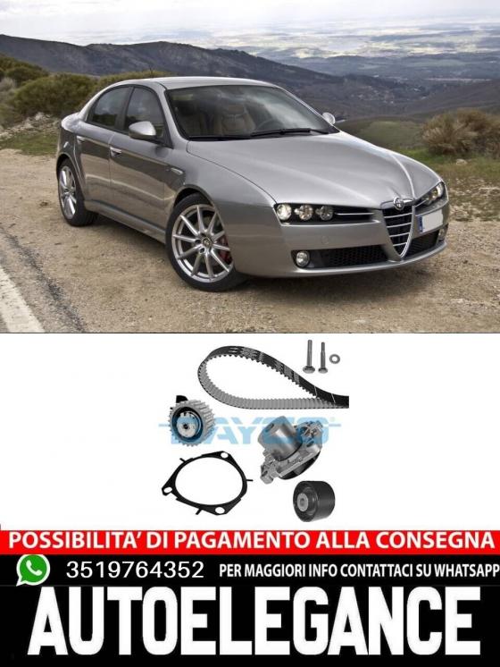 Kit Distribuzione DAYCO Con Pompa Acqua per Alfa Romeo 159 1.9 JTDM Diesel